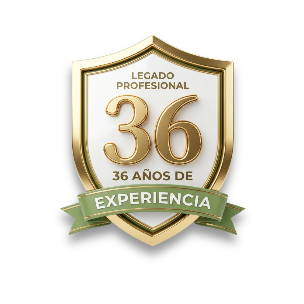 36 Años de Experiencia